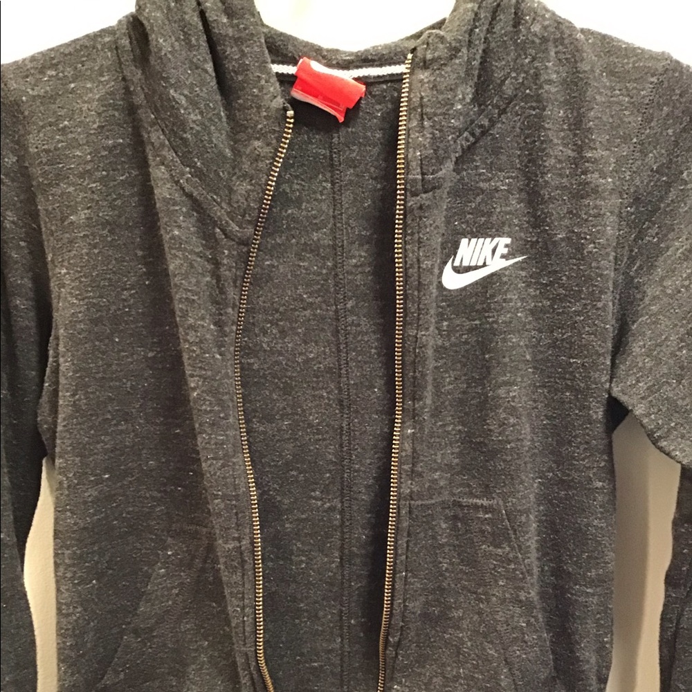 Nike Hoodie Kids Athletic Full Zip Hooded Sweatshirt Med - Picture 6 of 12